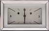 White 1957 Chevy Clock