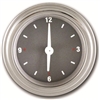 Classic Instruments SG Series 2 1/8" Clock with Stainless Low Step Bezel Flat Glass Lens