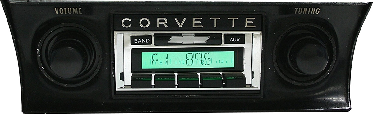 1968-1976 Chevrolet Corvette Custom Autosound USA-230 AM/FM Stereo Radio  200 watts