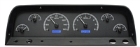 1964-1966 chevy truck dakota digital gauge package carbon fiber face