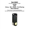Morel 6563 Black Mamba Series SBC .936" Diameter Mechanical Roller Lifters