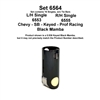 Morel 6564 Black Mamba Series SBC .936" Diameter .180" Left & Right Intake Offset Mechanical Roller Lifters