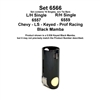 Morel 6566 Black Mamba Series LS .936" Diameter .180" Left Intake Offset Mechanical Roller Lifters