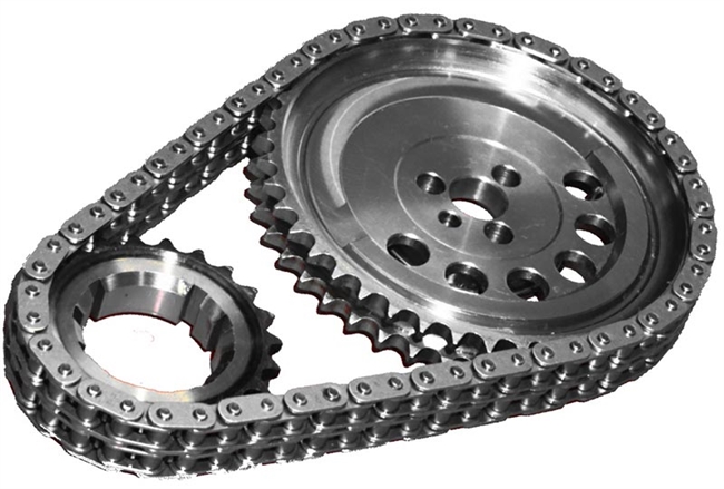 ROL-CS10000 Rollmaster - Timing Chain Set - Double Roller - LS1/LS6 Tall Deck - 3 Bolt 1X Cam Reluctor - Gold Series