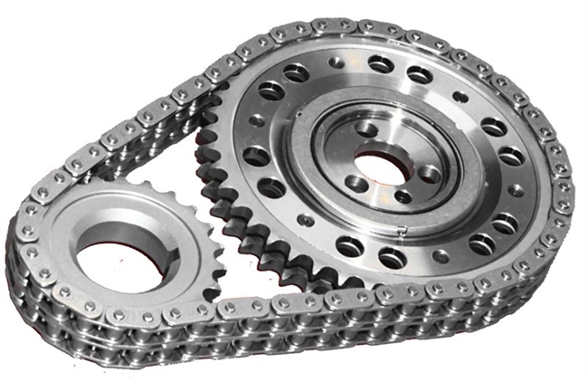 ROL-CS1230 Rollmaster - Timing Chain Set - Double Roller - SBC 265-400 - Gold Series