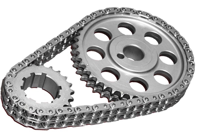 ROL-CS3060 Rollmaster - Timing Chain Set - Double Roller - SBF 302/351W EFI - Gold Series