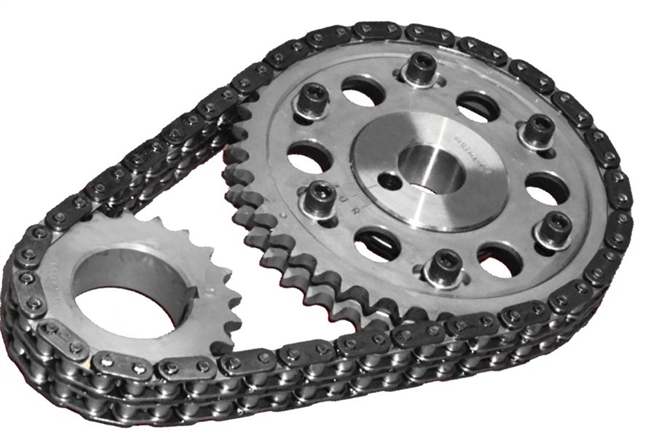 ROL-CS3240 Rollmaster - Timing Chain Set - Double Roller - SBF 302/351W Carb - Gold Series