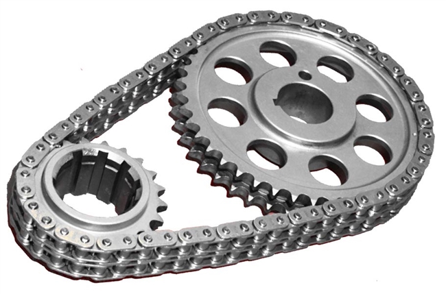 ROL-CS7051 Rollmaster - Timing Chain Set - Double Roller - Pontiac V8 287-455 - Gold Series