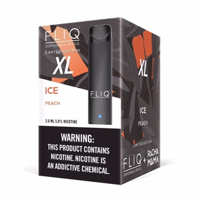 FLIQ XL Peach Ice (10CT)