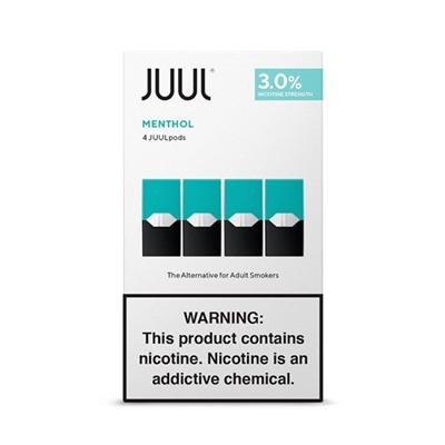 JUUL Menthol 3% 4-pack (8ct/bx)