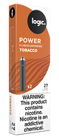 Logic Power Cartridge Tobacco 27 mg/ml 2-Ct (10/bx)