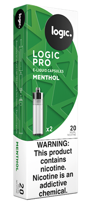 Logic PRO Capsules Menthol 20 mg/ml 2-Ct (10/bx)