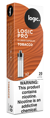 Logic PRO Capsules Tobacco 20 mg/ml 2-Ct (10/bx)