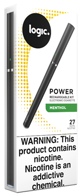 Logic Power Rechargeable Kit Menthol 27 mg/ml (5/bx)