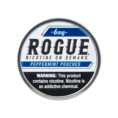 Rogue Peppermint 6mg Pouches 5-Pack