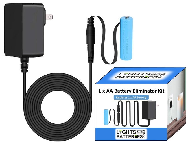 1 x AA Battery Eliminator Kit