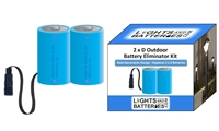 2 x D Next-Generation Outdoor Battery Eliminator Kit