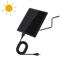 Rechargeable Solar Panel - 3.3VDC Output Voltage - 5-Watts Solar Working Power - 3 x 2,600mAh Internal Li-Ion Rechargeable Batteries - IP66 Rated