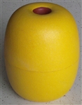 8" x 7" Yellow PVC Foam Float