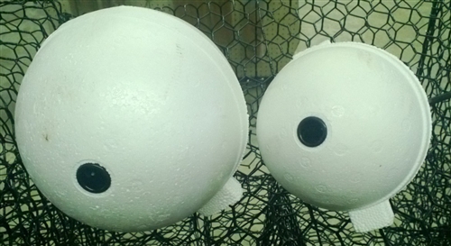 BULK White Styro Foam Float Balls