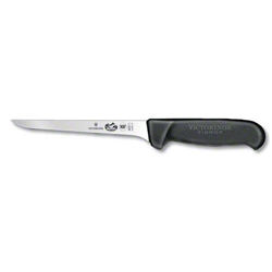 Victorinox 6 inch Black Fibrox(R) Boning Knife