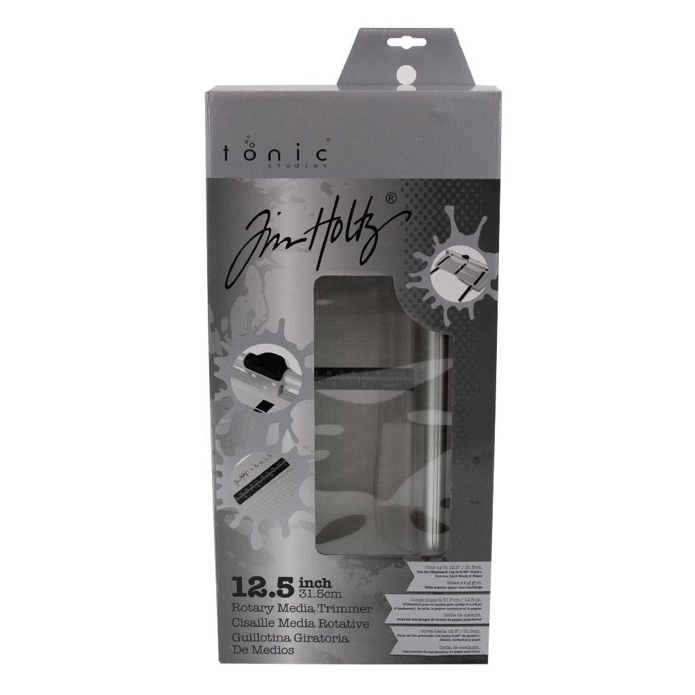  Tonic Studios Tim Holtz Rotary Media Trimmer, White : Office  Products