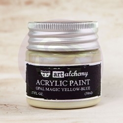 Prima Art Alchemy Acrylic Paint - Opal Magic Yellow-Blue 963606