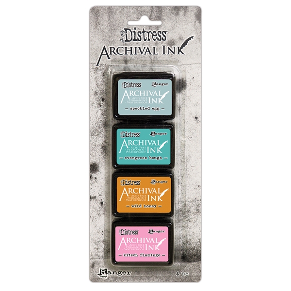 Ranger Tim Holtz Distress Archival Mini Ink Kit #4 AITK75110