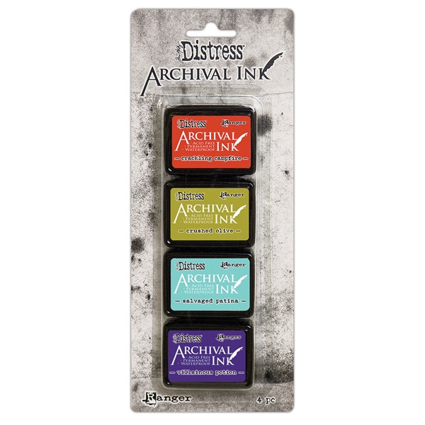 Ranger Tim Holtz Distress Archival Mini Ink Kit #5 AITK75127