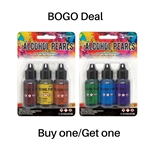 Ranger Alcohol Ink Bundles - Larger 2oz. Bottles of Alcohol Ink with PTP  Flash Deals Blending Sticks FIRE: Crimson, Dandelion, Ember