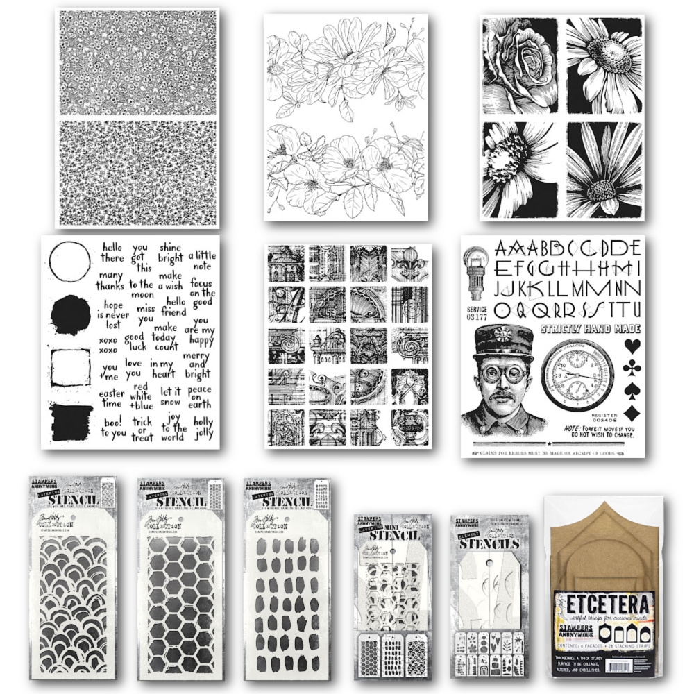 Stampers Anonymous - Tim Holtz - Christmas - Full Release Bundle 2023