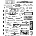 Stampers Anonymous Tim Holtz Stamp Set - Correspondence CMS225