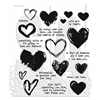 Stampers Anonymous Tim Holtz Stamp Set Love Notes CMS477