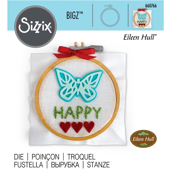 Sizzix Bigz Die - Embroidery Hoop by Eileen Hull 660766