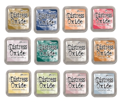 Ranger Tim Holtz Distress Oxide Pad 12 Color Bundle #5