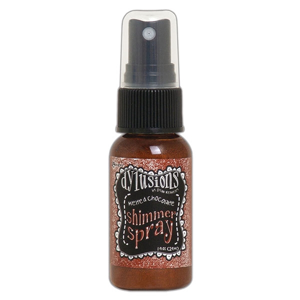 Ranger Dylusions Shimmer Spray - Melted Chocolate DYH68389