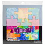 (MAY PRE-ORDER) Dylusions Stencil Square Puzzle Template DYPZS