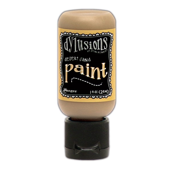 Ranger Dylusions Paint 1oz Flip Cap - Desert Sand DYQ70450