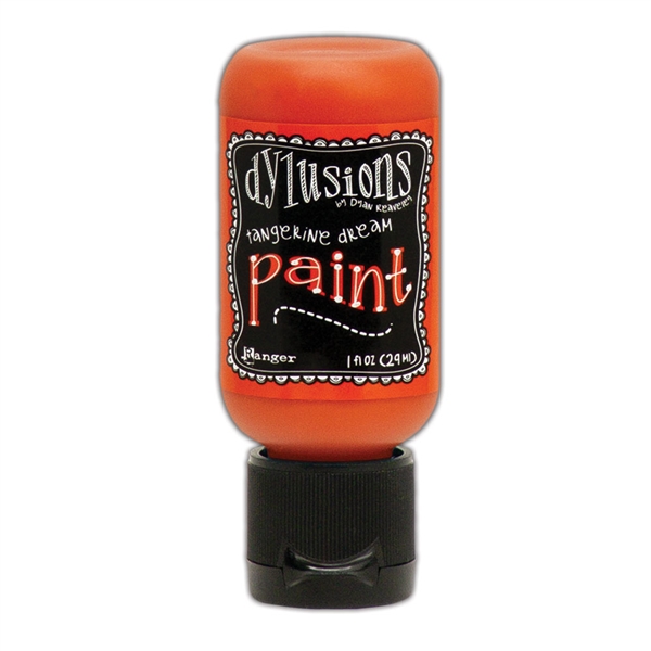 Ranger Dylusions Paint 1oz Flip Cap - Tangerine Dream DYQ75672