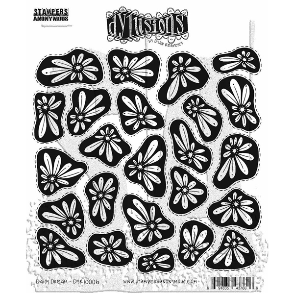 Stampers Anonymous Dyan Reaveley's Dylusions Stamp: Daisy Dream DYR10006