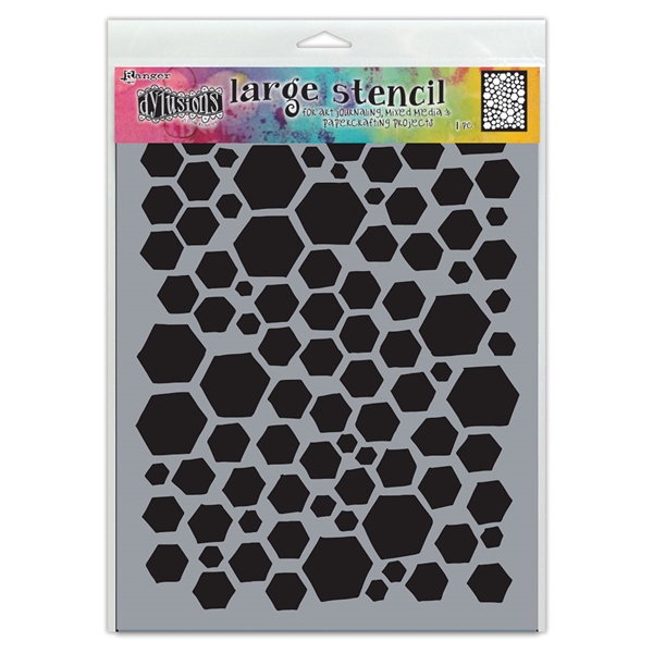 Ranger Dylusions Stencil, Large - Behave DYS77985