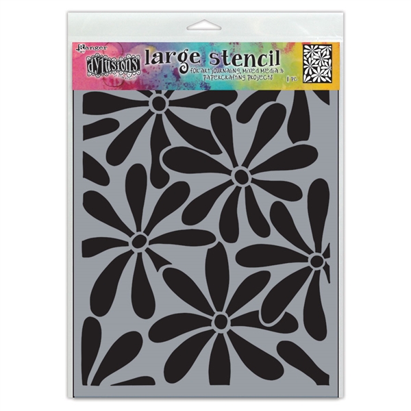 Ranger Dylusions Stencil, Large - Tropics DYS78067