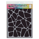 Ranger Dylusions Stencil, Large - Crazy Paving DYS85034