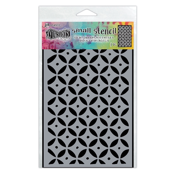 Ranger Dylusions Stencil, Small - Dot Grid DYS85133