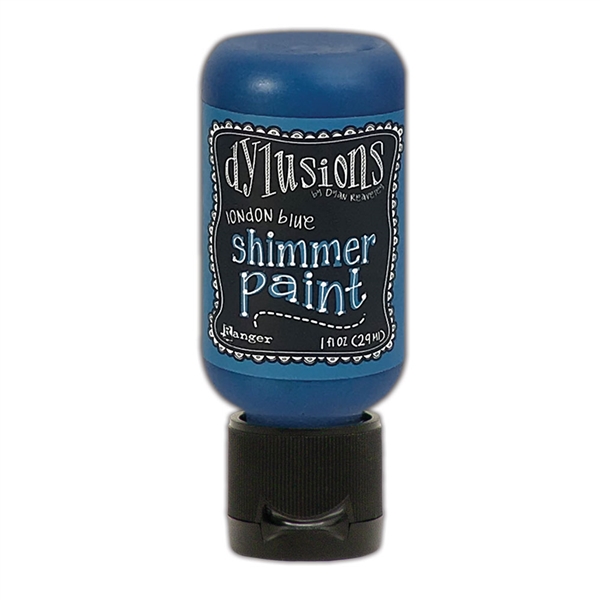 Ranger Dylusions Shimmer Paint - London Blue DYU74434