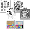 Stampers Anonymous Dylusions Stamps + Stencil Bundle