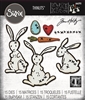 Sizzix Everyday Collection Tim Holtz Thinlits Die Set - Bunny Stitch 666293