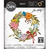 Sizzix Tim Holtz Vault 2024 Thinlits Die Set - Funky Floral Wreath 666563