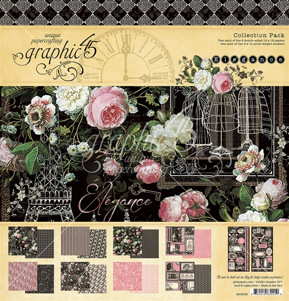 Graphic 45 Elegance - 12x12 Collection 4502195