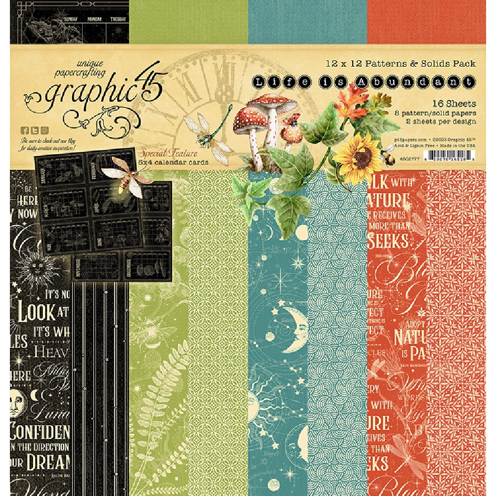 Graphic 45 Little Things Double-Sided Cardstock 12X12-Little Things